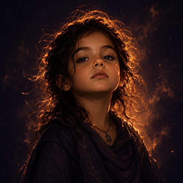 The Child, Six years old. Unstoppable.